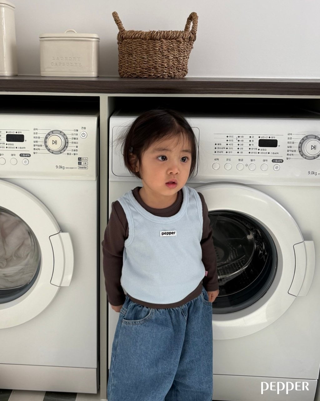 [pepper]bom bom tank-top