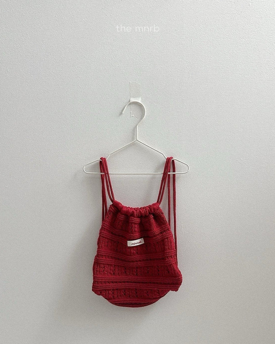 [minirobe]Crochet knit bag