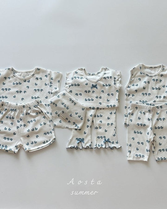 [aosta]lip ribbon pants