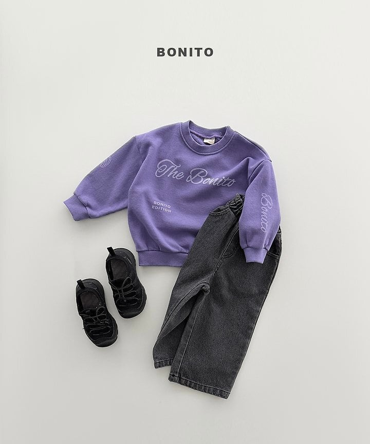 [BONITO] BONITOレタリングスウェット