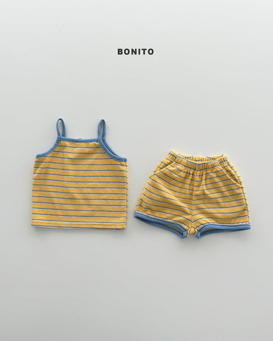 [BONITO]terry camisole SET UP