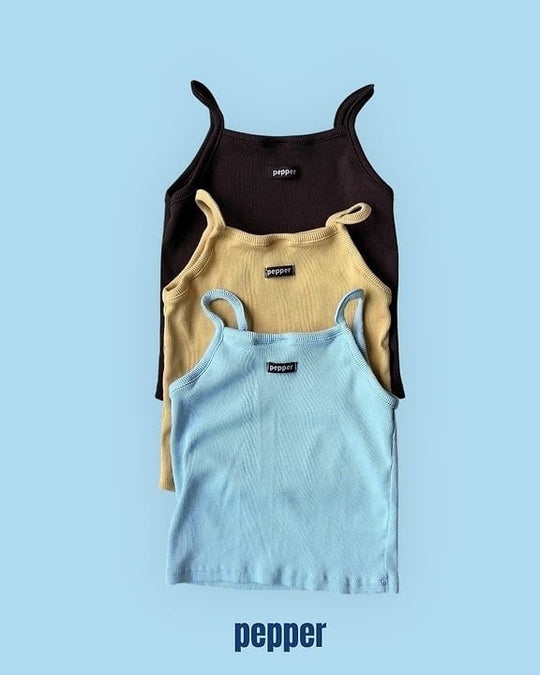 [pepper]ribbed camisole