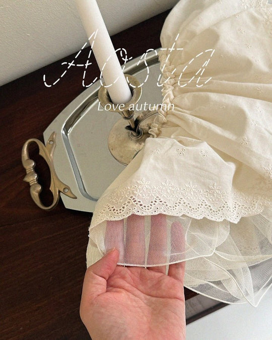 [AOSTA]Lace Skirt