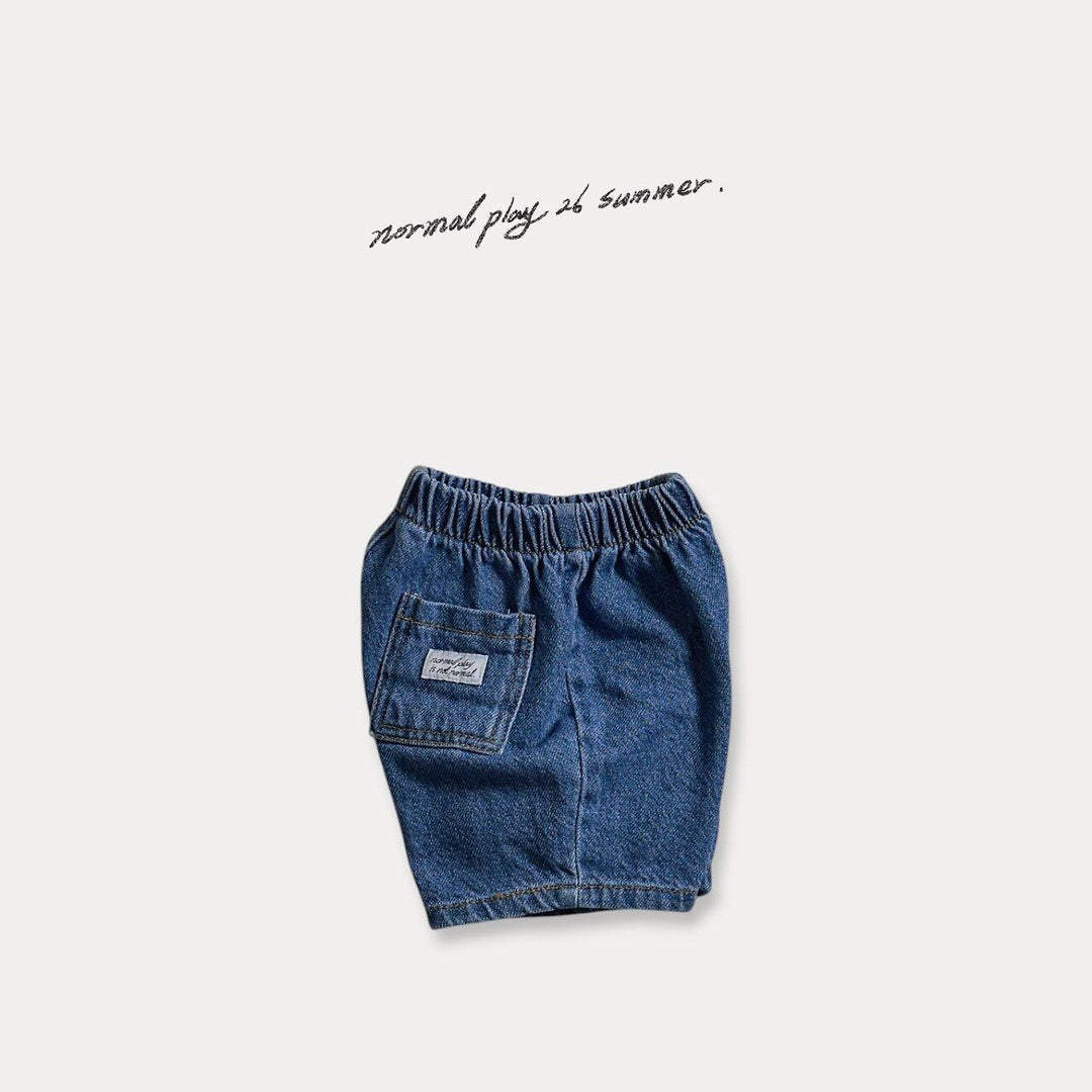 [NORMAL PLAY]round blue pants