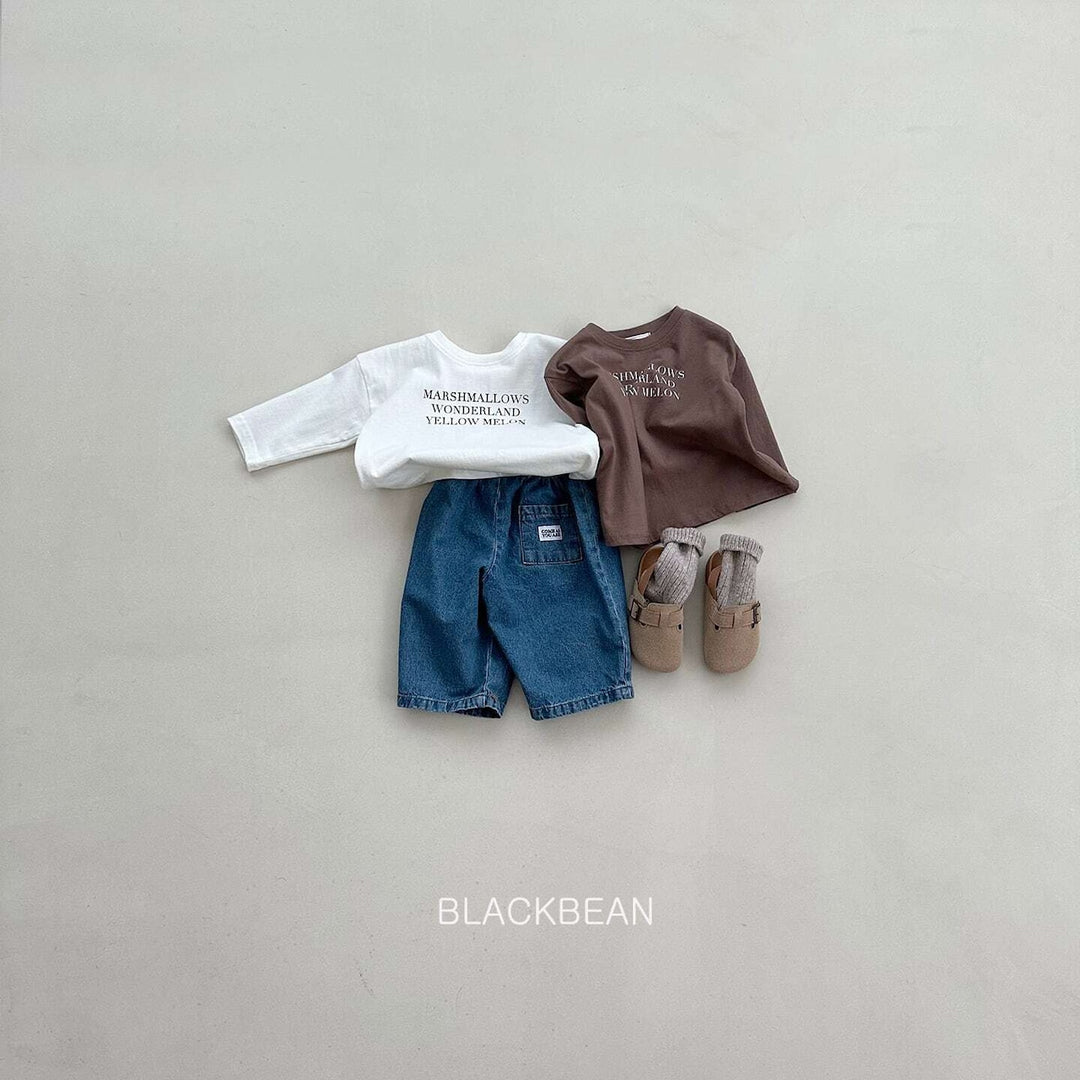 [BLACKBEAN]ベーシックT