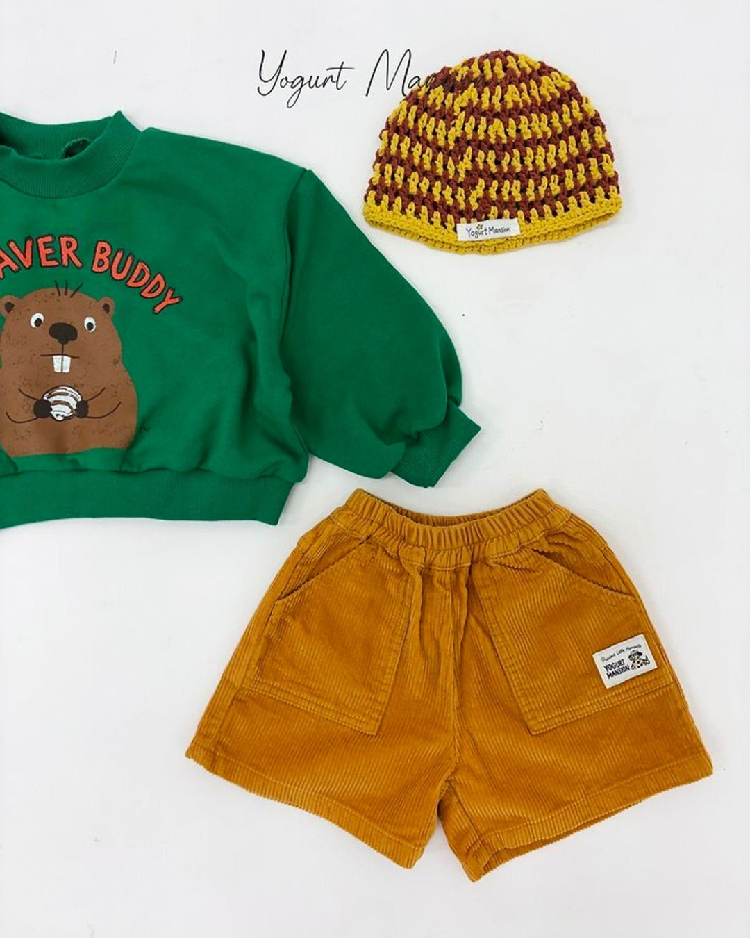 [yogurt mansion]corduroy pants