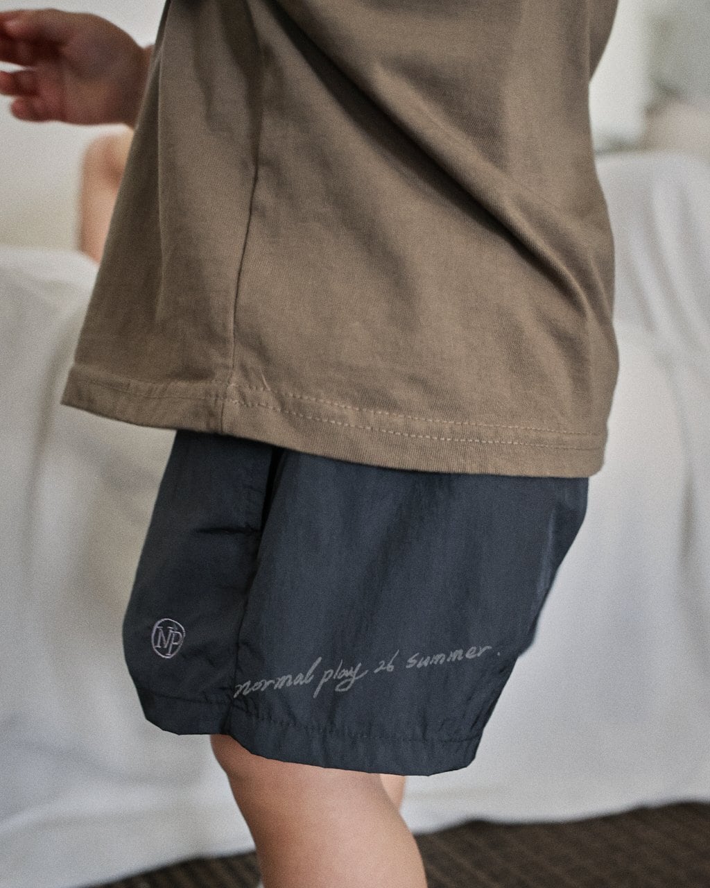 [NORMAL PLAY]nylon pants