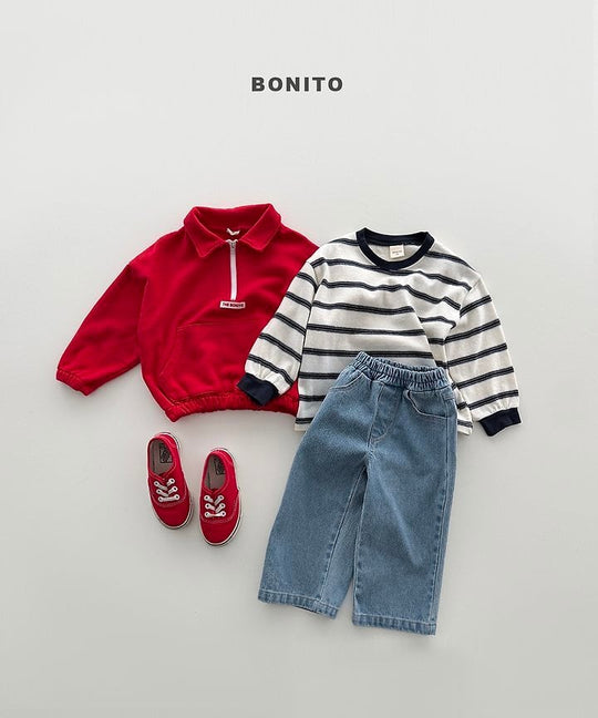 [BONITO]ハーフジップアップMTM