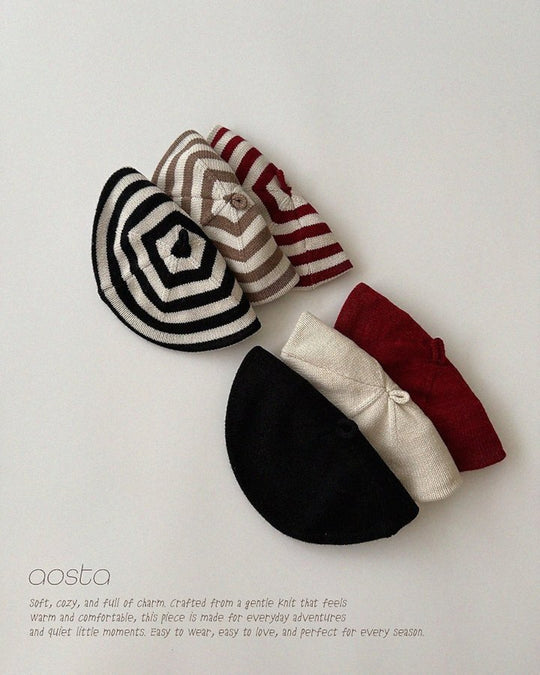 [AOSTA]Knit Beret