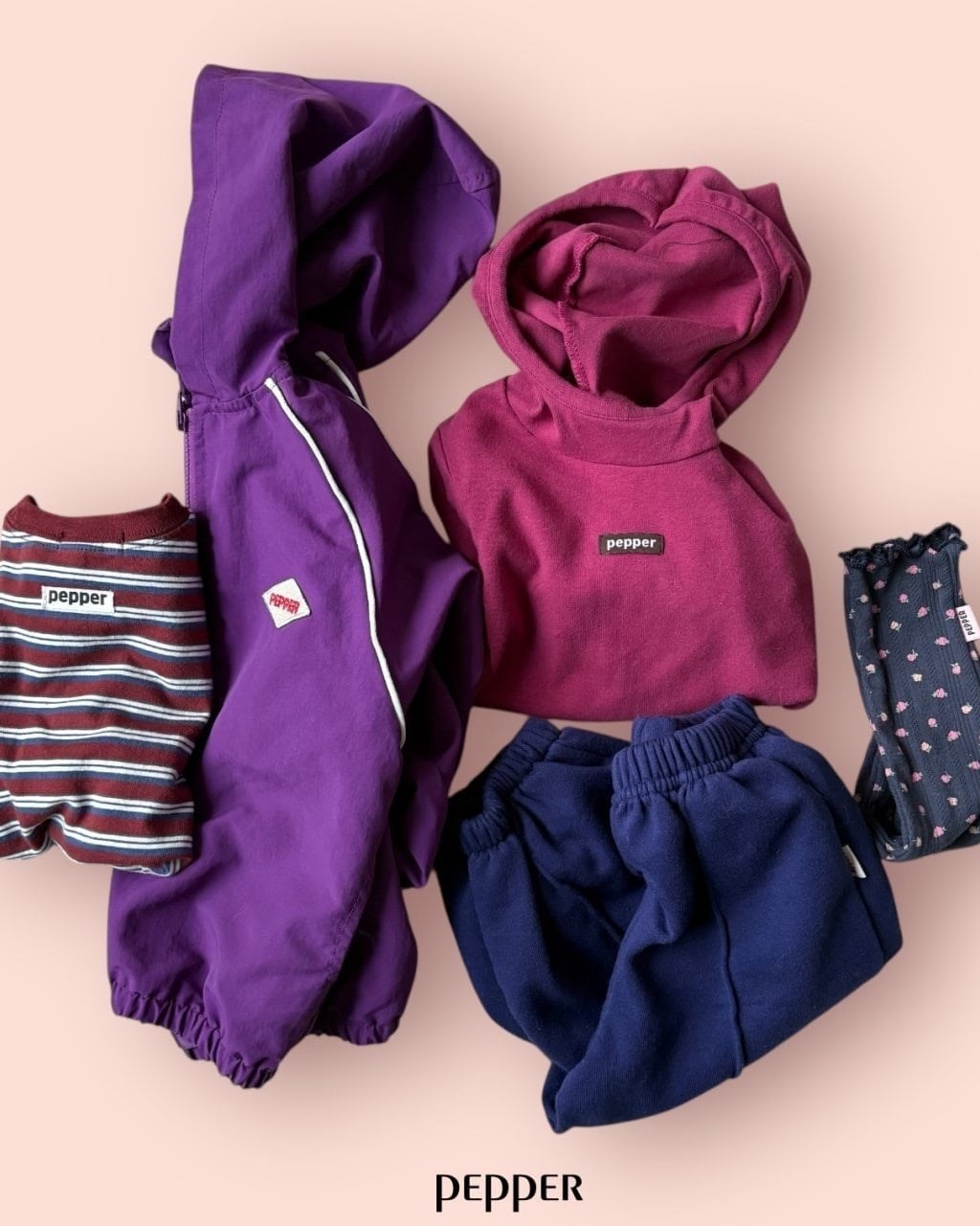 [pepper]plum wind breaker