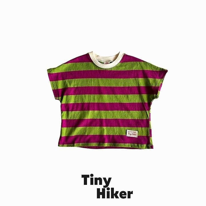 [TinyHiker]willy border striped T