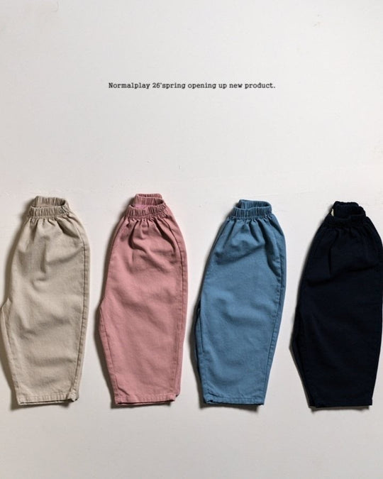 [NORMALPLAY]milky cotton pants