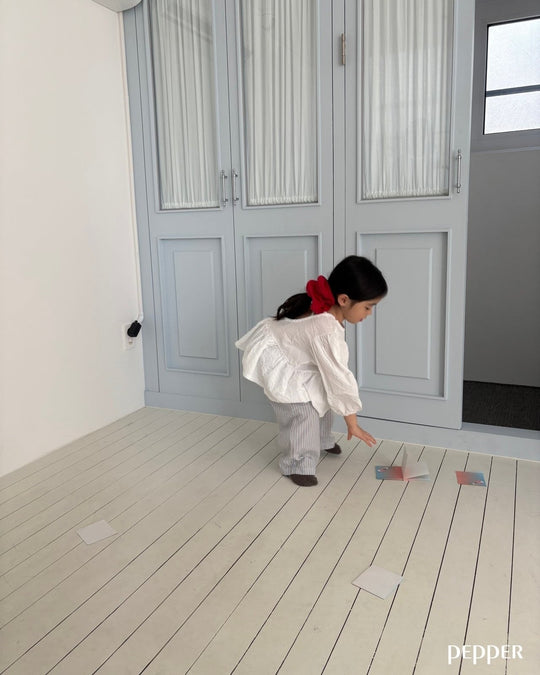 [pepper]stripe gaucho pants