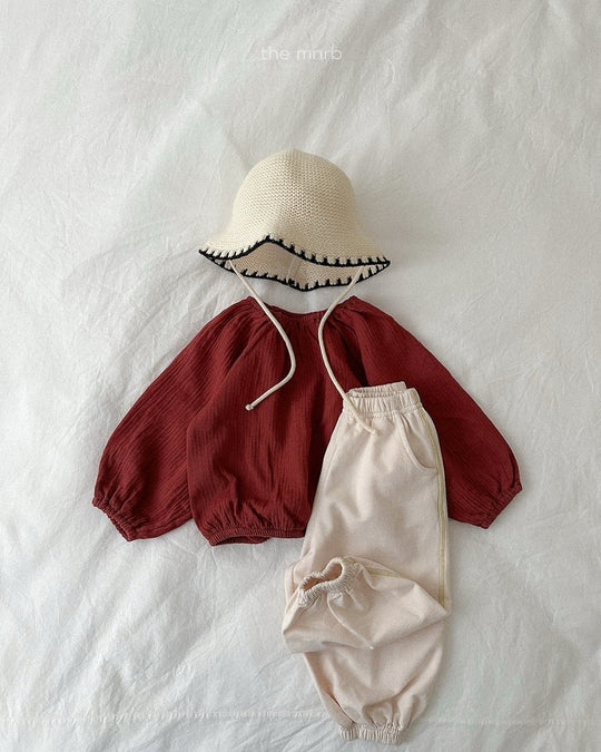 [minirobe]Balloon Blouse
