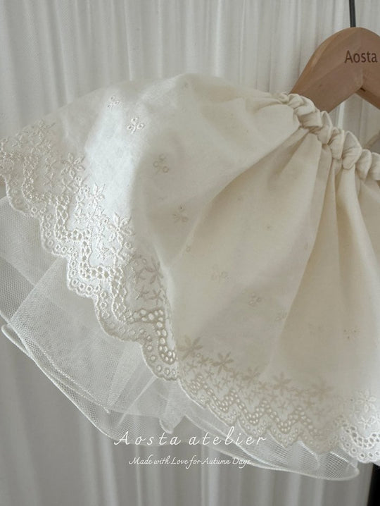 [AOSTA]Lace Skirt