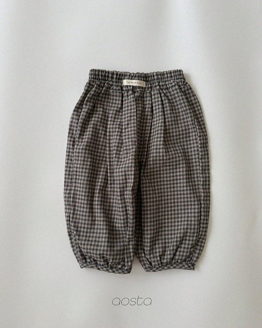 [AOSTA]Mocha Balloon Pants