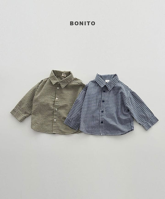 [BONITO]チェックシャツ