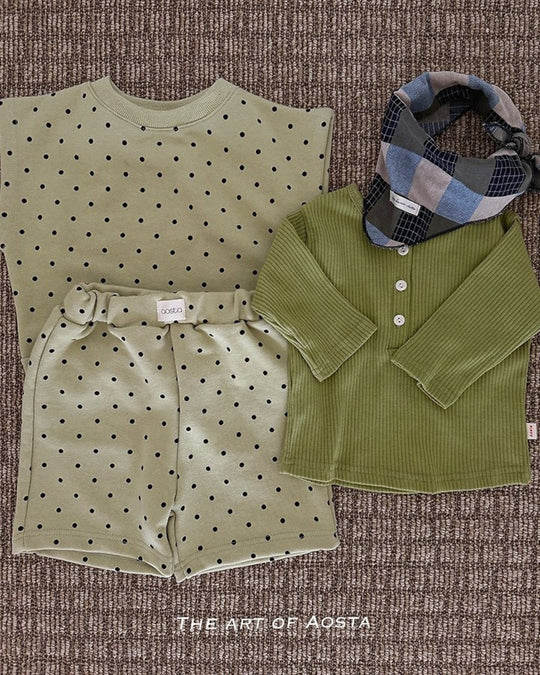 [AOSTA]Dot Tongtong Vest