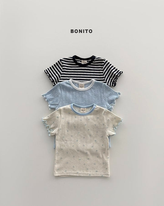 [BONITO]bloom eyelet T