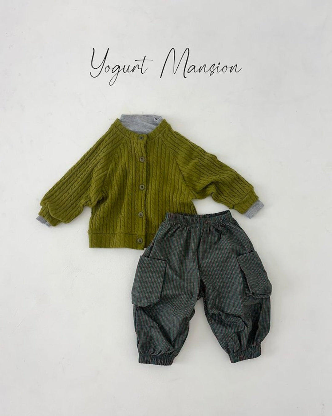 [yogurt mansion]crayon cardigan