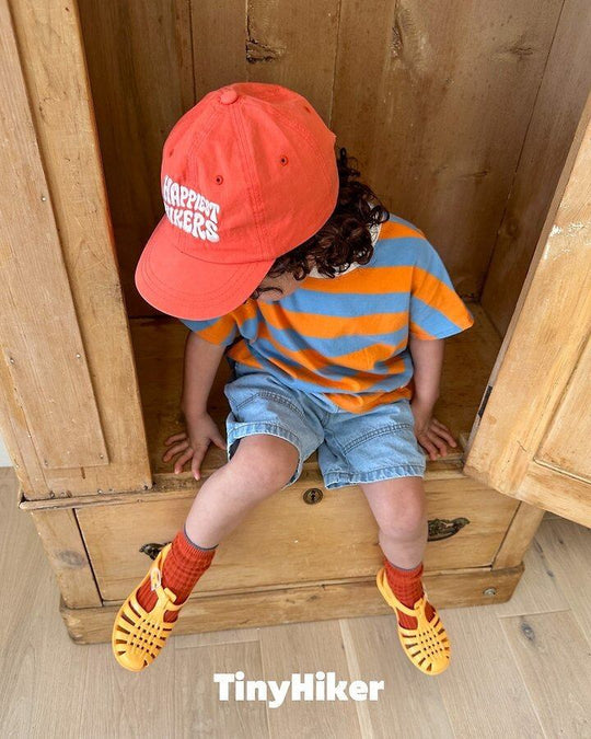 [TinyHiker]willy border striped T