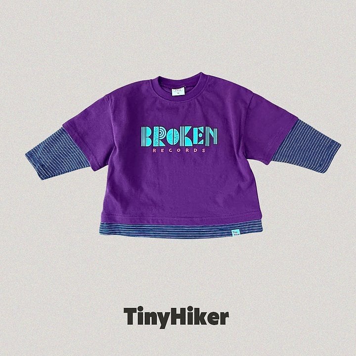 [TinyHiker]レコードレイヤードT