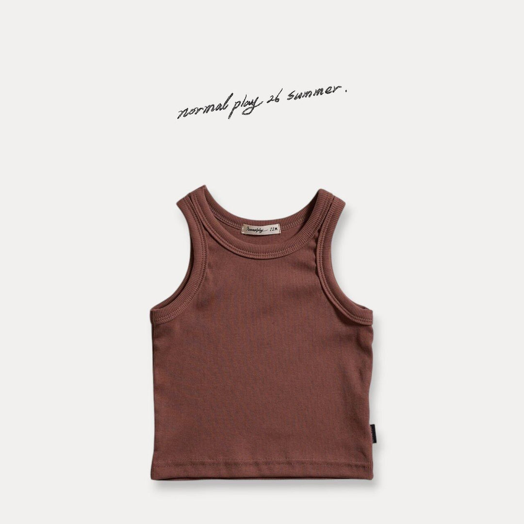 [NORMAL PLAY]soft sleeveless tee