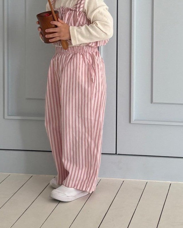 [pepper]stripe gaucho pants
