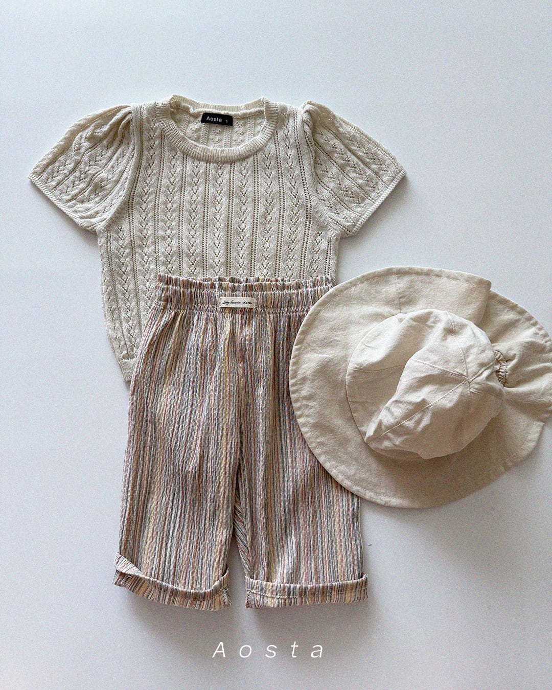 [aosta]cool linen pants