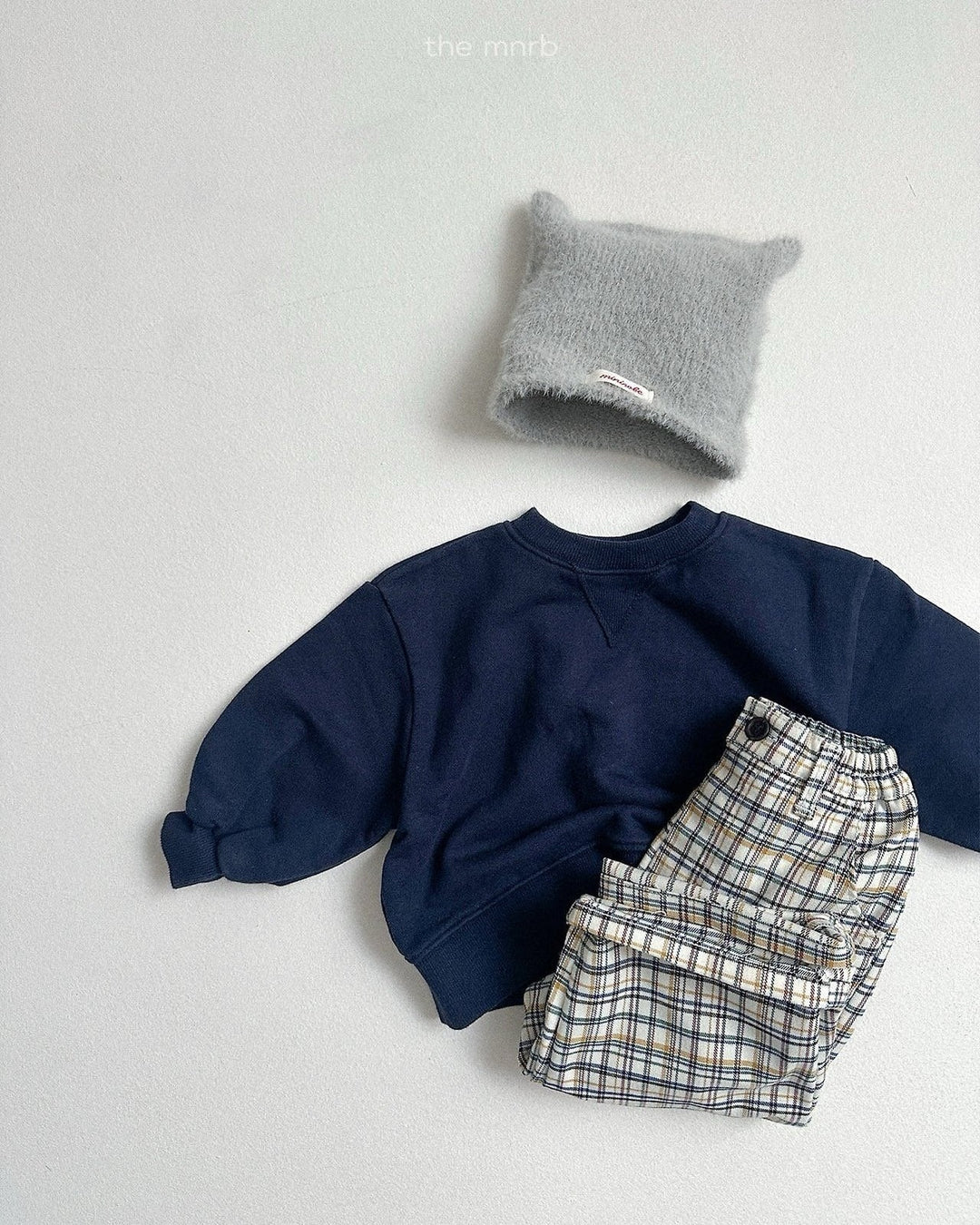 [minirobe]Adele Check Pants