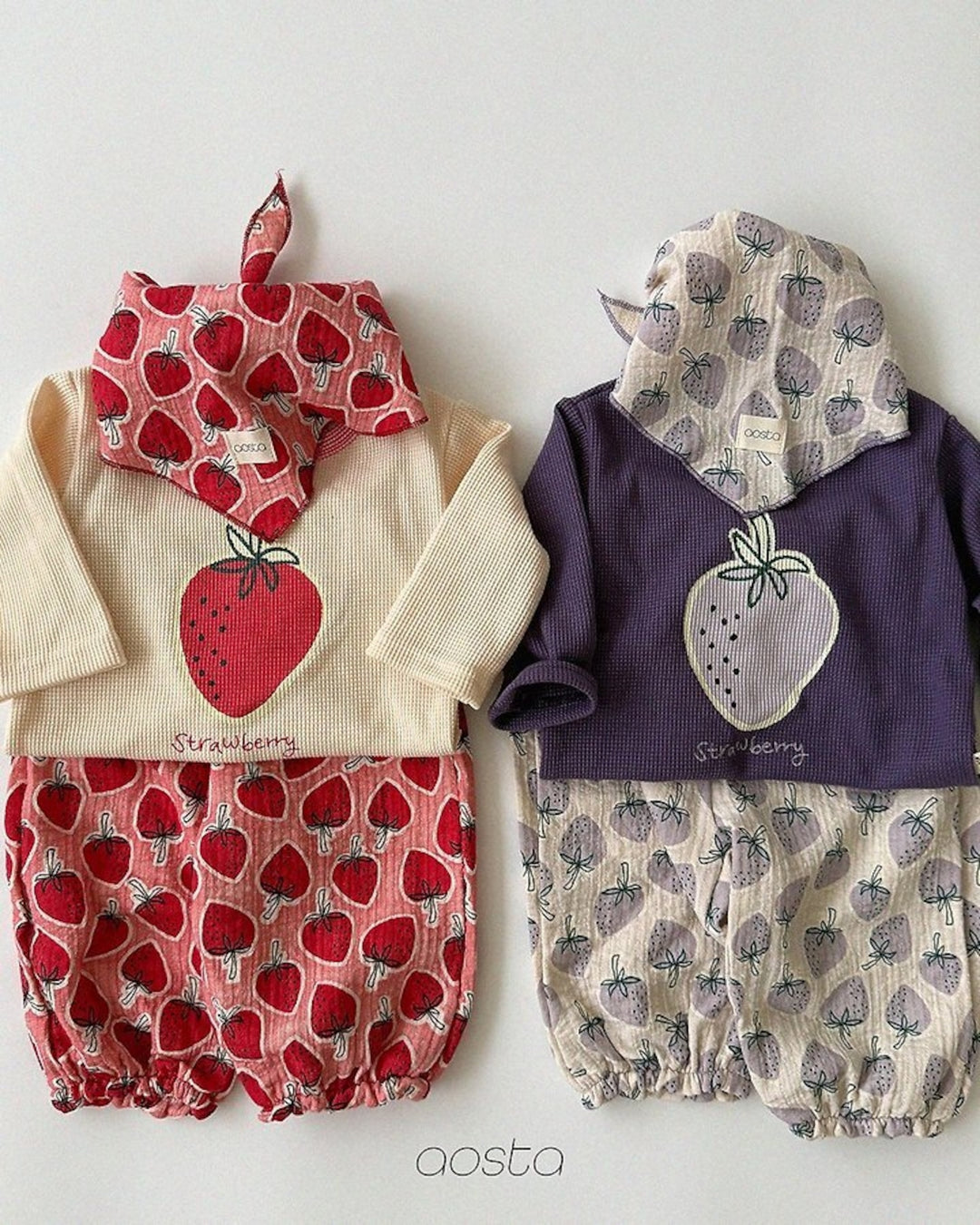 [AOSTA]Strawberry Scarf