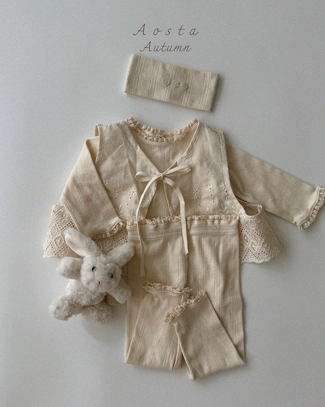 [AOSTA]Lace Jenny OpenVest