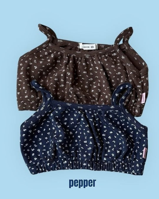 [pepper]juju shirring camisole