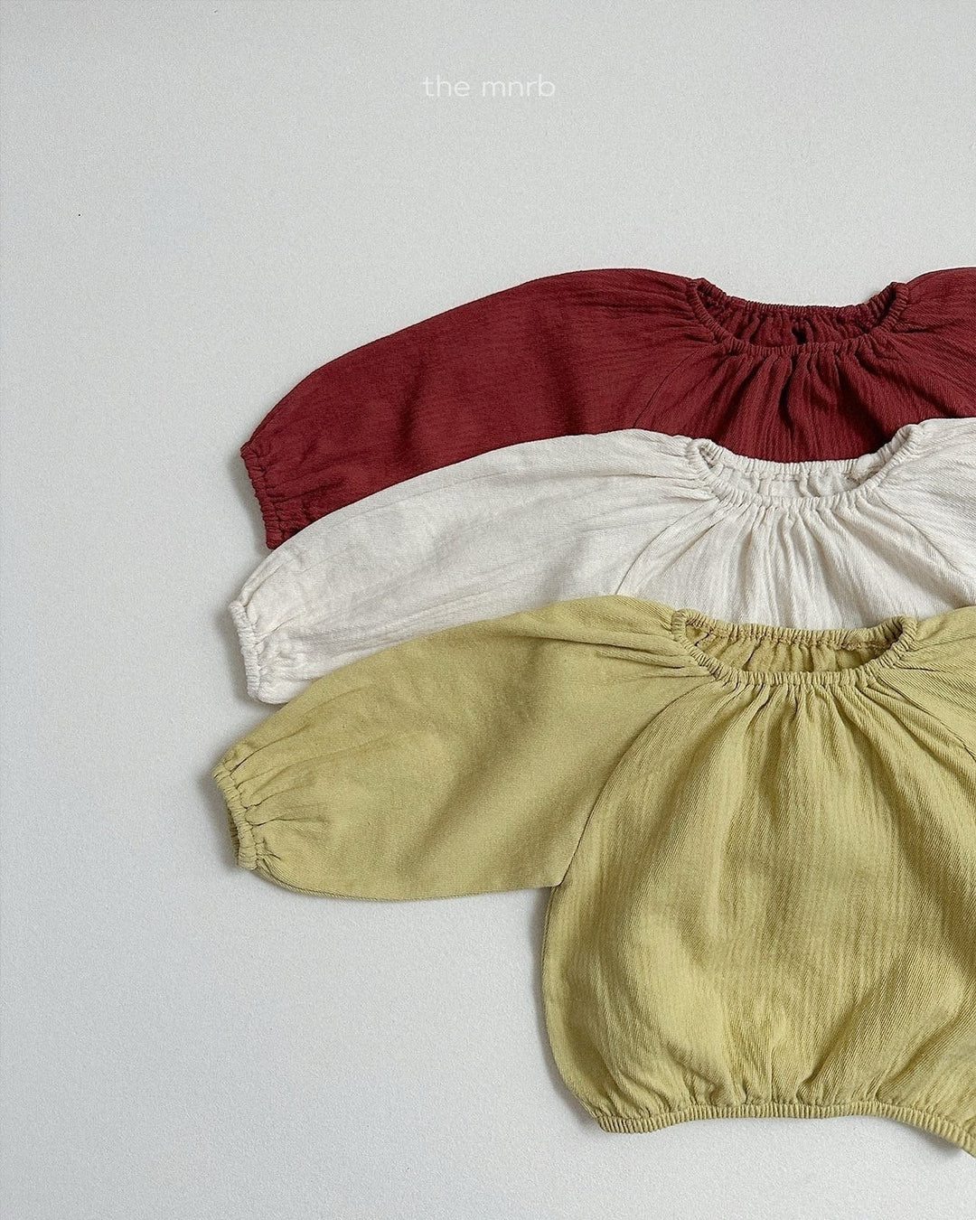 [minirobe]Balloon Blouse