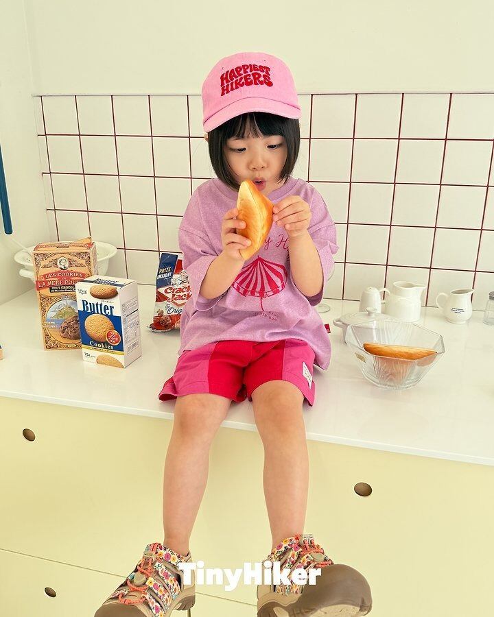[TinyHiker]venice color block short pants