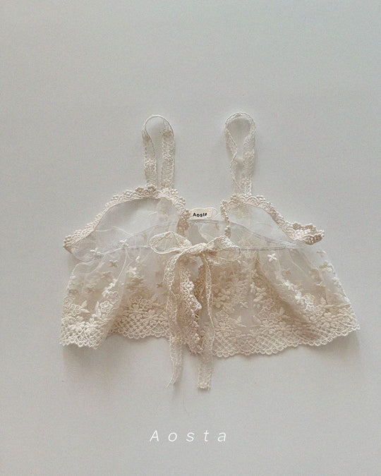 [aosta]lace open bustier