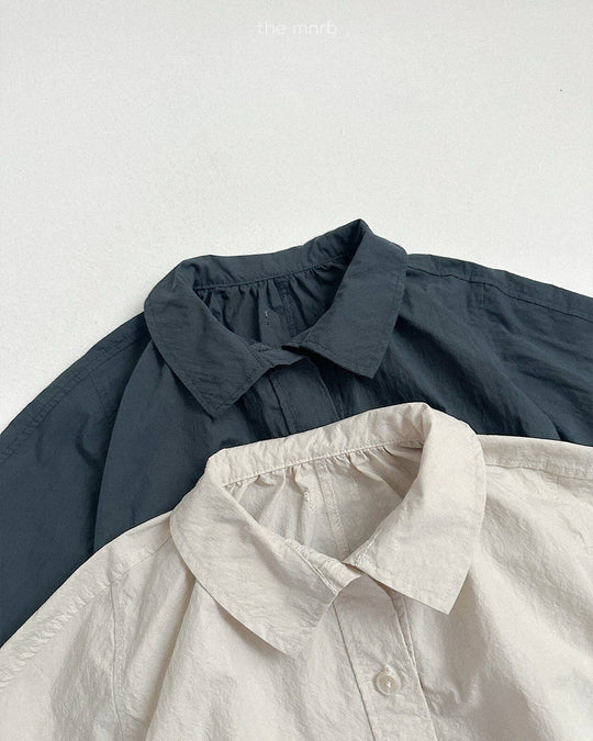 [minirobe]Ruffle Short Trench