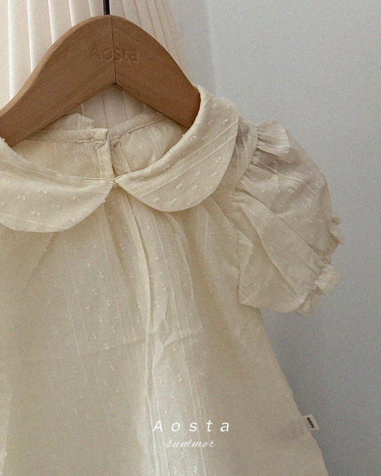 [aosta]collar blouse