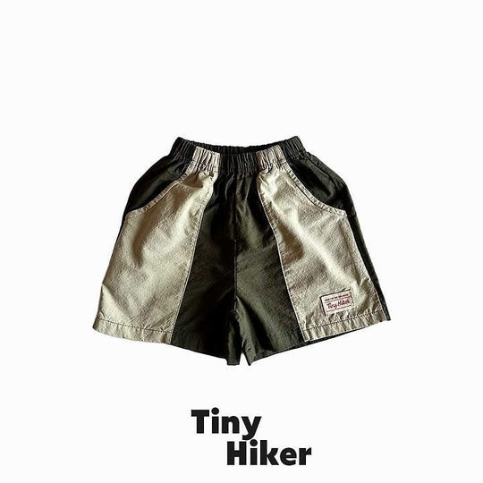 [TinyHiker]venice color block short pants