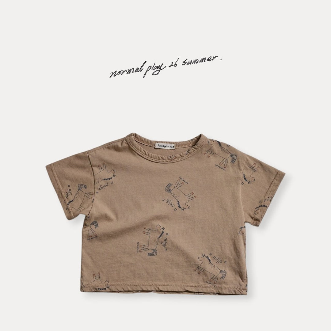 [NORMAL PLAY]pony short sleeve T