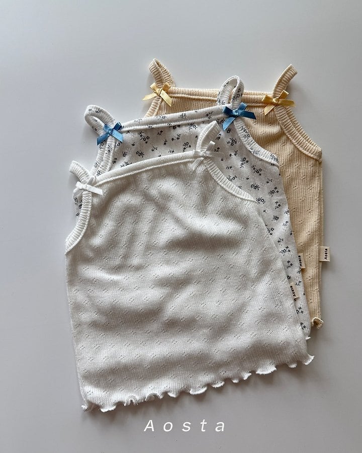 [aosta]camellia sleeveless