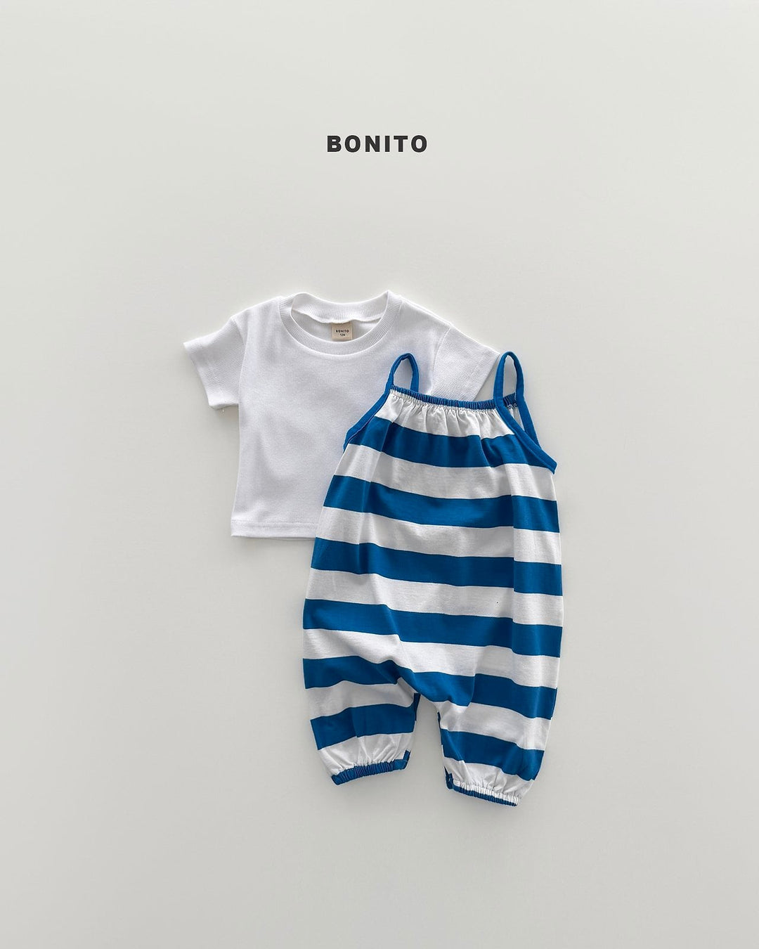 [BONITO]big border overall