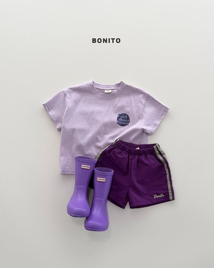 [BONITO]two line tape pants