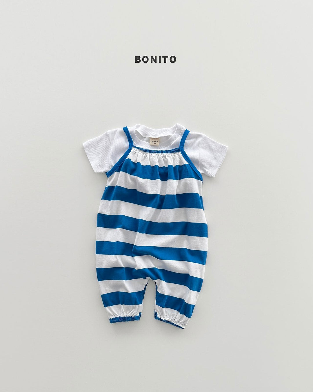 [BONITO]big border overall
