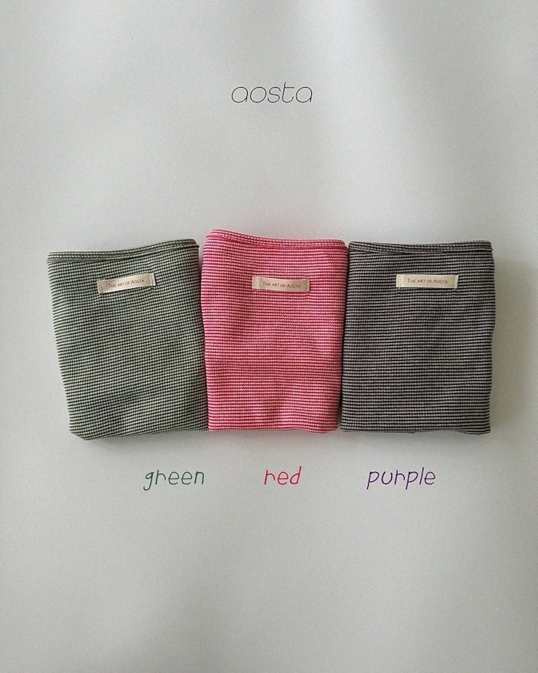 [AOSTA]Boat Neck T