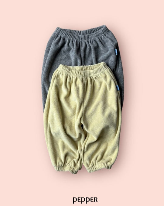 [pepper]terry jogger pants