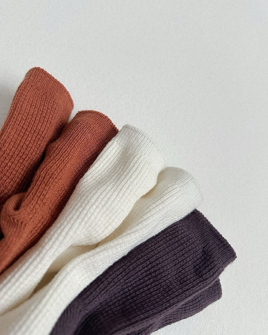 [minirobe]Basic Waffle Socks 3Set