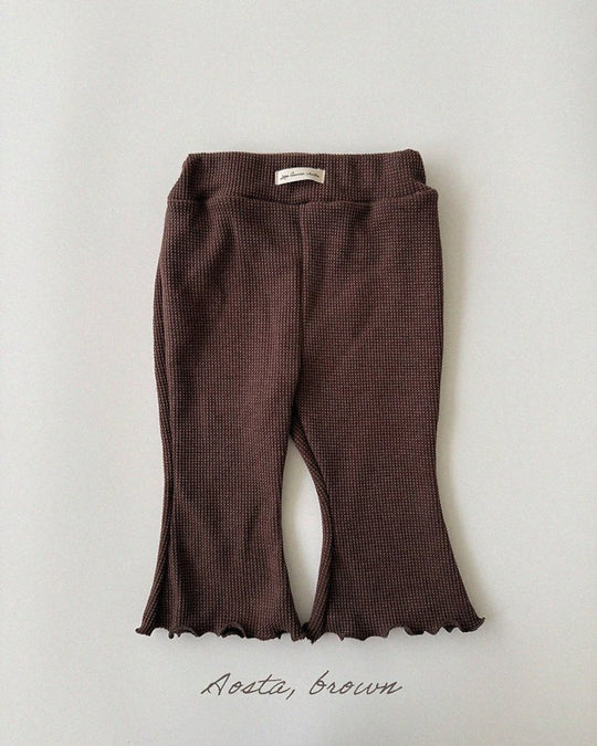 [AOSTA]Jelly Waffle Pants
