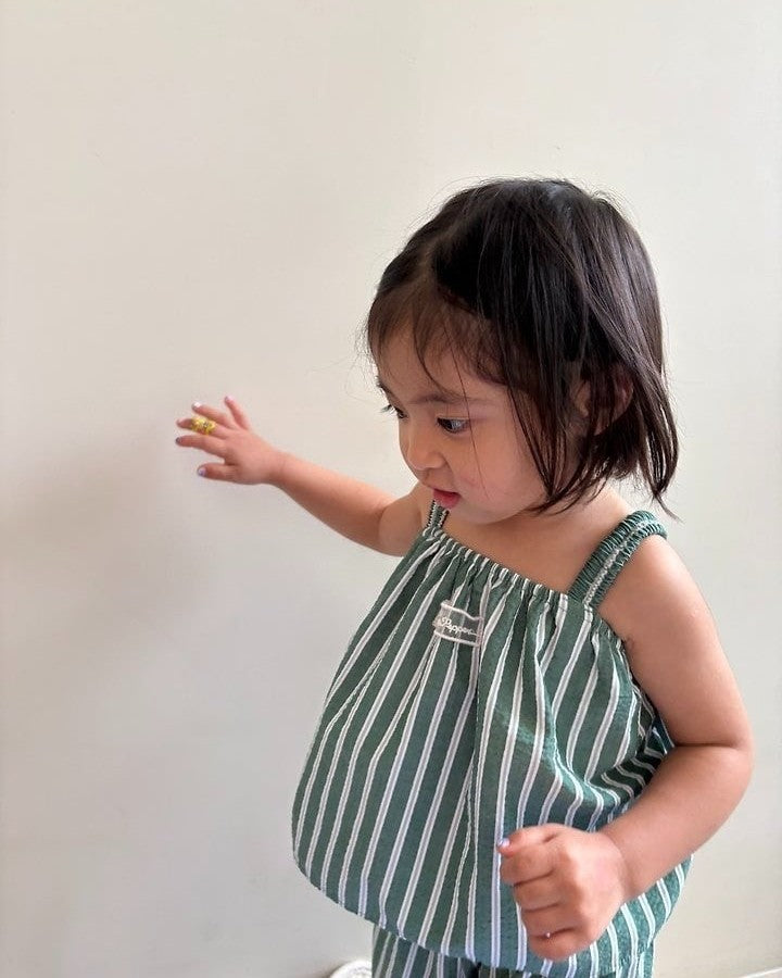[pepper]coconut elastic waist blouse