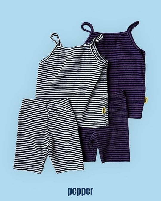 [pepper]mulberry striped camisole
